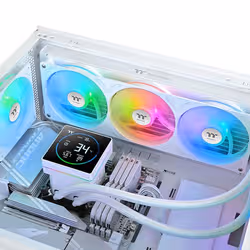 Thermaltake TH360-S V3 ARGB Processore Raffreddatore di liquidi tutto in uno 12 cm Nero, Bianco 1 pz - Vista aggiuntiva 5
