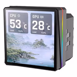 Thermaltake TH360 V3 Ultra ARGB Processore Raffreddatore di liquidi tutto in uno 12 cm Nero 1 pz - Vista aggiuntiva 2