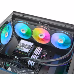 Thermaltake TH360 V3 Ultra ARGB Processore Raffreddatore di liquidi tutto in uno 12 cm Nero 1 pz - Vista aggiuntiva 5