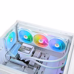 Thermaltake TH360 V3 Ultra ARGB Processore Raffreddatore di liquidi tutto in uno 12 cm Bianco 1 pz - Vista aggiuntiva 5