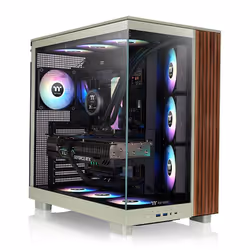 Thermaltake CA-11E-00MEWN-WS computer case Midi Tower Verde - Vista aggiuntiva 2