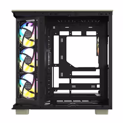 Thermaltake CA-11E-00MEWN-WS computer case Midi Tower Verde - Vista aggiuntiva 4