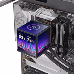 Thermaltake MINECUBE 360 Ultra Processore Raffreddatore di liquidi tutto in uno 12 cm Nero 1 pz - Vista aggiuntiva 2