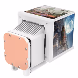 Thermaltake MINECUBE 360 Ultra Processore Raffreddatore di liquidi tutto in uno 12 cm Bianco 1 pz - Vista aggiuntiva 3