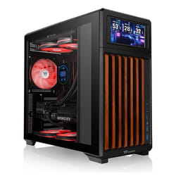 Thermaltake TR300 WS Midi Tower Nero, Legno
