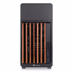 Thermaltake TR300 WS Midi Tower Nero, Legno - Vista aggiuntiva 4
