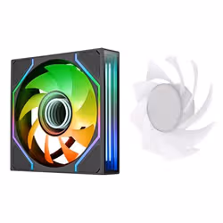 Thermaltake SWAFAN 120 EX INFINITY Case per computer Ventilatore 12 cm Nero 3 pz - Vista aggiuntiva 5