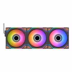 Thermaltake SWAFAN 120 EX INFINITY Case per computer Ventilatore 12 cm Legno, Nero 3 pz - Vista aggiuntiva 4