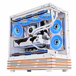 Thermaltake SWAFAN 120 EX INFINITY Case per computer Ventilatore 12 cm Bianco, Legno 3 pz - Vista aggiuntiva 6