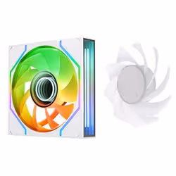Thermaltake SWAFAN 120 EX INFINITY Case per computer Ventilatore 12 cm Bianco 3 pz - Vista aggiuntiva 5