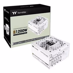 Thermaltake Toughpower XT Snow alimentatore per computer 1200 W 20+4 pin ATX ATX Bianco - Vista aggiuntiva 6