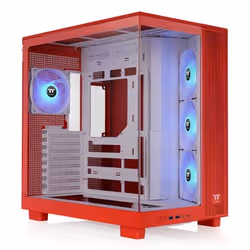 Thermaltake View 380 XL TG ARGB Midi Tower Arancione - Vista aggiuntiva 6