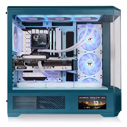 Thermaltake View 600 TG Full Tower Colore foglia di tè - Vista aggiuntiva 2