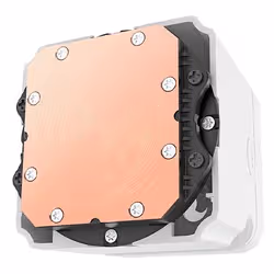 Thermaltake CL-W494-PL12SW-A sistema di raffreddamento per computer Processore Raffreddatore di liquidi tutto in uno 12 cm Bianco 1 pz - Vista aggiuntiva 3