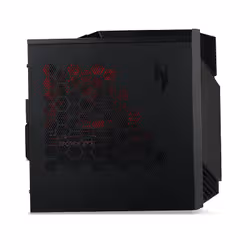 Acer NITRO 50 N50-660 Intel Core Ultra 7 265F 16 GB DDR5-SDRAM 1 TB SSD NVIDIA GeForce RTX 5060 Windows 11 Pro Desktop PC Nero, Rosso - Vista aggiuntiva 5