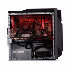 Acer NITRO 50 N50-660 Intel Core Ultra 7 265F 16 GB DDR5-SDRAM 1 TB SSD NVIDIA GeForce RTX 5060 Windows 11 Pro Desktop PC Nero, Rosso - Vista aggiuntiva 6