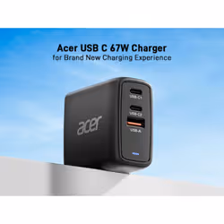 Acer ZL.ADTCC.00J Caricabatterie per dispositivi mobili Universale Nero AC Ricarica rapida Interno - Vista aggiuntiva 2