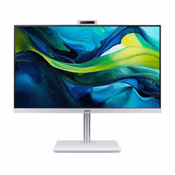 Acer Veriton VZ2417G Intel® Core™ i7 i7-1355U 68,6 cm (27") 1920 x 1080 Pixel PC All-in-one 16 GB DDR4-SDRAM 512 GB SSD Windows 11 Pro Wi-Fi 6 (802.11ax) Giallo, Bianco - Vista aggiuntiva 8