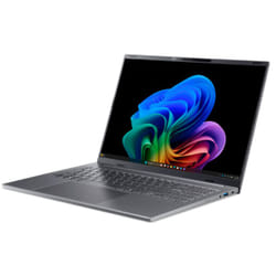 Acer Aspire 16 AI A16-I71M-77BS Copilot+ PC Intel Core Ultra 7 355 Computer portatile 40,6 cm (16") WUXGA 16 GB LPDDR5x-SDRAM 512 GB SSD Windows 11 Home Grigio QWERTY Tedesco