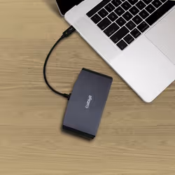 CalDigit Thunderbolt 3 mini Dock Cablato Nero, Grigio - Vista aggiuntiva 2