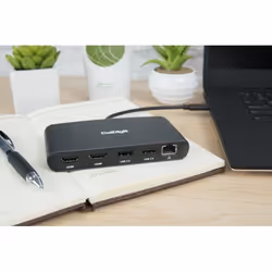 CalDigit Thunderbolt 3 mini Dock Cablato Nero, Grigio - Vista aggiuntiva 6