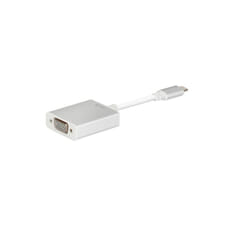 Moshi USB-C to VGA adattatore grafico USB Argento, Bianco