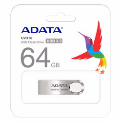 ADATA AUV210-64G-RGD unità flash USB 64 GB USB tipo A 2.0 Beige