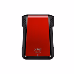 ADATA EX500, Box esterno HDD/SSD, 2.5", Serial ATA III, Collegamento del dispositivo USB, Nero, Rosso
