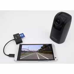 Brinno ABR100 lettore di schede Micro-USB Nero - Vista aggiuntiva 2