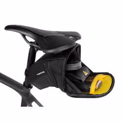 Topeak Aero Wedge Sella Borsa da bicicletta 1,97 L Nylon Nero - Vista aggiuntiva 4