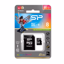 Silicon Power Elite 8 GB microSDHC UHS-I Classe 10 - Vista aggiuntiva 2