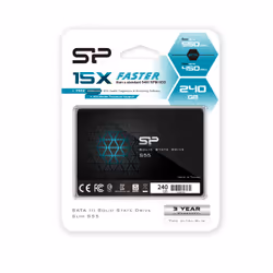 Silicon Power Slim S55 240 GB 2.5" Serial ATA III TLC - Vista aggiuntiva 7