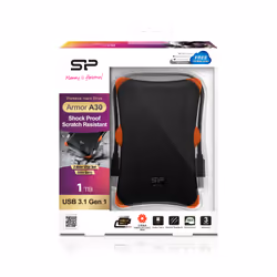 Silicon Power Armor A30 disco rigido esterno 1 TB 2.5" USB tipo A 3.2 Gen 1 (3.1 Gen 1) Nero - Vista aggiuntiva 6