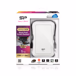 Silicon Power Armor A30 disco rigido esterno 1 TB 2.5" USB tipo A 3.2 Gen 1 (3.1 Gen 1) Bianco - Vista aggiuntiva 5