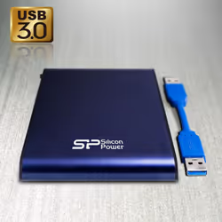 Silicon Power Armor A80 disco rigido esterno 2 TB 2.5" USB 3.2 Gen 1 (3.1 Gen 1) Blu - Vista aggiuntiva 4