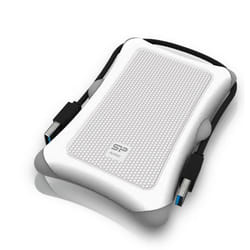 Silicon Power Armor A30 Custodia per Disco Rigido (HDD) Bianco 2.5"