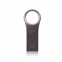 Silicon Power Jewel J80, 32 GB, USB tipo A, 3.2 Gen 1 (3.1 Gen 1), Senza coperchio, 5,9 g, Titanio