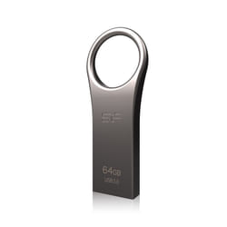 Silicon Power Jewel J80 unità flash USB 64 GB USB tipo A 3.2 Gen 1 (3.1 Gen 1) Titanio