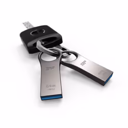 Silicon Power Jewel J80 unità flash USB 64 GB USB tipo A 3.2 Gen 1 (3.1 Gen 1) Titanio