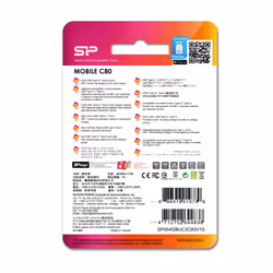 Silicon Power Mobile C80 unità flash USB 64 GB USB Type-A / USB Type-C 3.2 Gen 1 (3.1 Gen 1) Titanio - Vista aggiuntiva 5