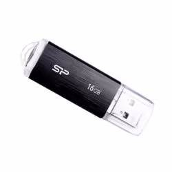 Silicon Power Ultima U02, 16 GB, USB tipo A, 2.0, Cuffia, 8 g, Nero