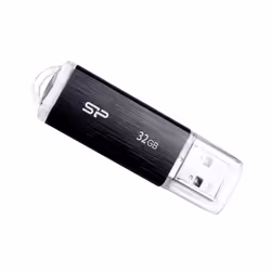 Silicon Power Ultima U02, 32 GB, USB tipo A, 2.0, Cuffia, 8 g, Nero