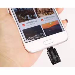 Silicon Power Mobile C31 unità flash USB 64 GB USB Type-A / USB Type-C 3.2 Gen 1 (3.1 Gen 1) Nero, Argento - Vista aggiuntiva 6