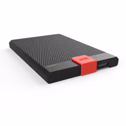 Silicon Power Diamond D30, 1 TB, 2.5", 3.2 Gen 1 (3.1 Gen 1), Nero, Rosso