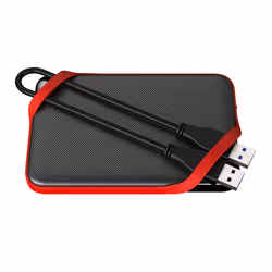 Silicon Power Armor A62 disco rigido esterno 1TB 2.5" USB tipo A 3.2 Gen 1 (3.1 Gen 1) Nero, Rosso