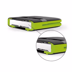 Silicon Power Armor A60 disco rigido esterno 5 TB 2.5" Micro-USB B 3.2 Gen 1 (3.1 Gen 1) Nero, Verde - Vista aggiuntiva 4