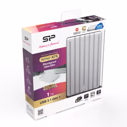 Silicon Power Armor A75 disco rigido esterno 1 TB 2.5" USB tipo-C 3.2 Gen 1 (3.1 Gen 1) Argento - Vista aggiuntiva 6