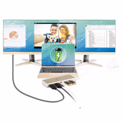 j5create JCD381-N Mini dock-Ethernet Dual HDMI USB Type-C™/ HUB USB 3.1 / PD2.0 - Vista aggiuntiva 5