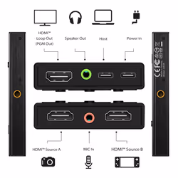 j5create JVA06-N Scheda di acquisizione video Dual HDMI™ - Vista aggiuntiva 4