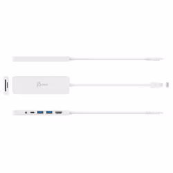 j5create JCD373-N Adattatore multiplo leggero USB-C® - Vista aggiuntiva 2